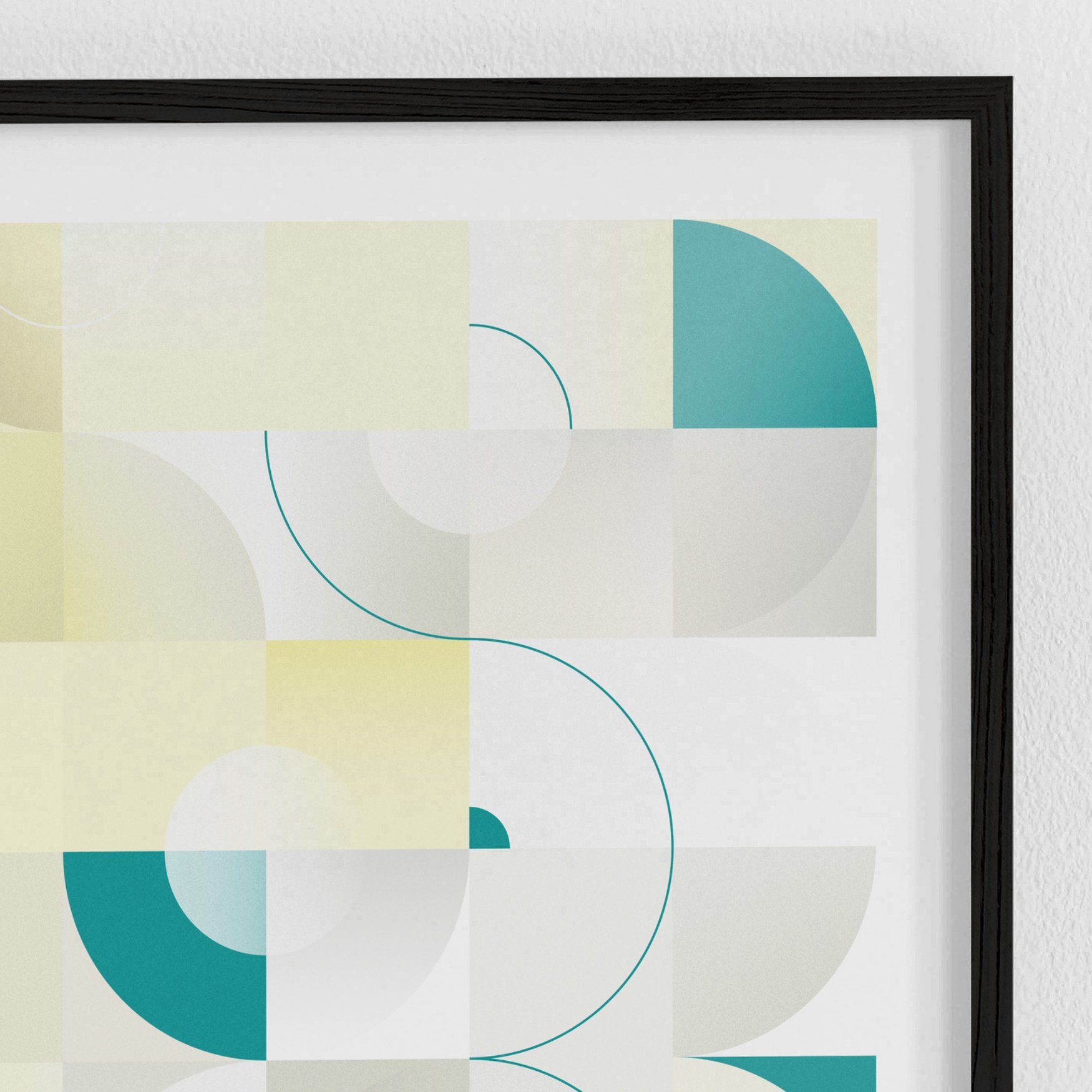 Image of Turquoise Adjacent Art Print