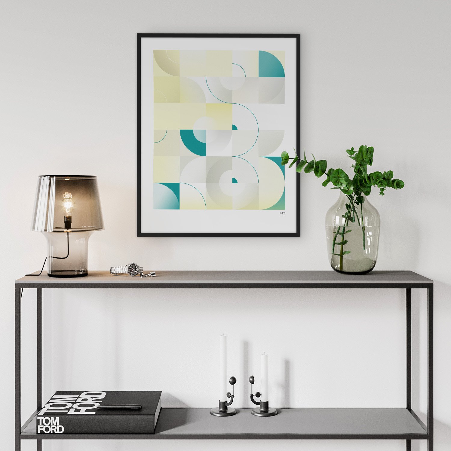 Image of Turquoise Adjacent Art Print