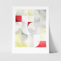 Image 3 of Crimson Connection Art Print