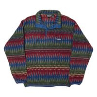 Image 1 of Vintage '96 Patagonia Minnehaha Synchilla Snap T - Red 