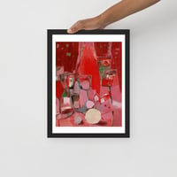 Image 4 of FRAMED ACRYLIC ART PRINT "PARTY"