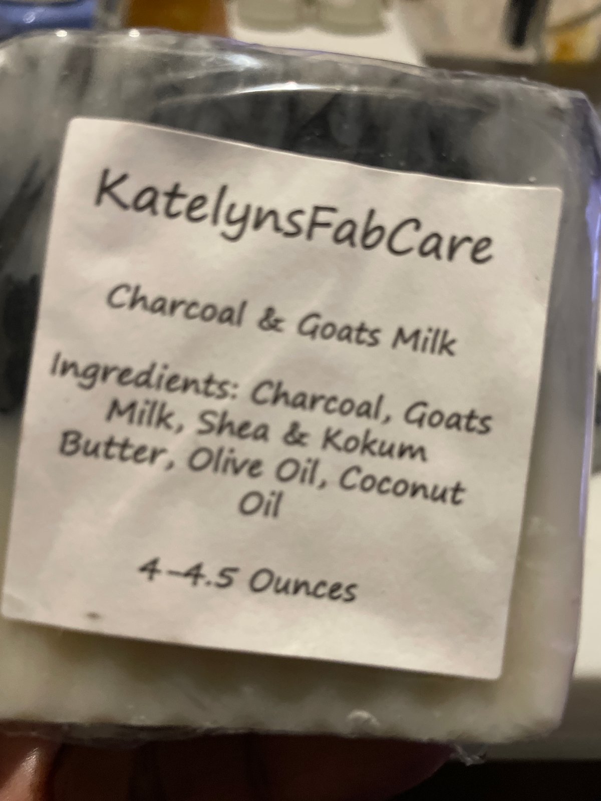 Image of Charcoal Goats Milk 