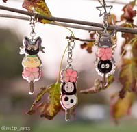 Image 1 of Ghibli-Themed Dango Keychains (U.S. ONLY)