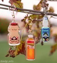Image 1 of Ghibli-Themed Japanese Drinks Keychains (U.S. ONLY)