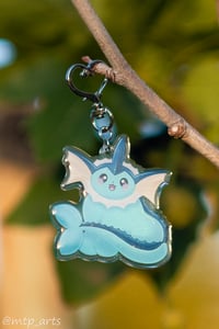 Chonky Vaporeon Keychain (U.S. ONLY)