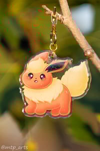 Chonky Flareon Keychain (U.S. ONLY)