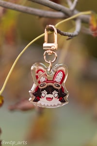 Amber's Baron Bunny Acrylic Keychain | Genshin Impact