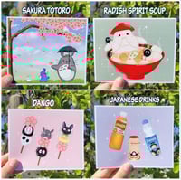 Image 1 of Full Set of Studio Ghibli Art Prints
