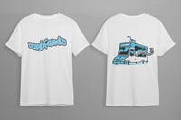 PREORDER Ice Cream Truck Tee - Blue on White | COLLECT AT SHOW