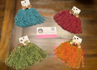 Image of Distressed Tassels Fall Bundle (Burgundy, Orange, Olive Green, Teal)