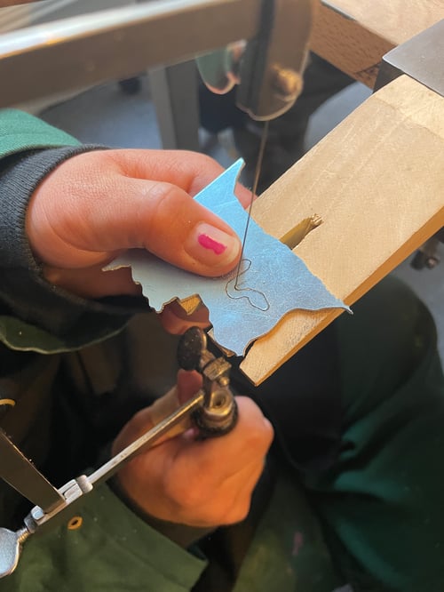 Image of Make A Saw-Pierced Pendant Workshop for 2 - 5 people