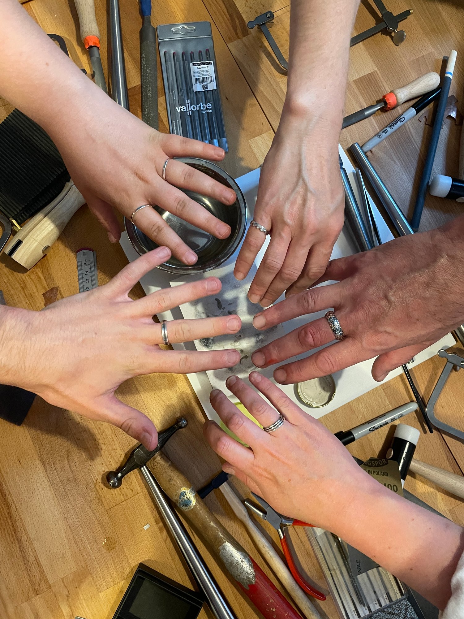 Image of Make A Silver Ring Workshop for 2 - 5 people