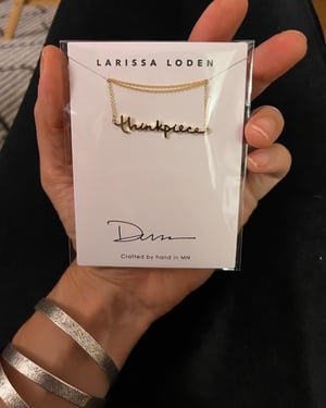 Image of Dessa - Thinkpiece necklace