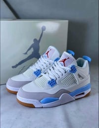 AJ 4 Light Blue