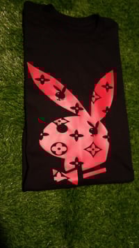 Image 2 of RED/BLACK Playboy Bunny "DIFFERENT"⚖️ T-Shirt