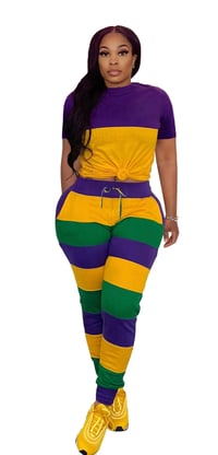 Image 1 of Mardi Gras Jogging Suits 