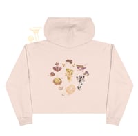 Image 4 of l i l ' mushroom crop hoodie