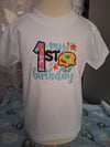 Personalised Birthday Number's T-Shirt