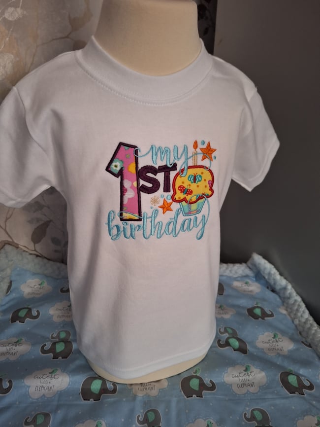 Personalised Birthday Number's T-Shirt