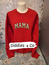 Embroidered Sweatshirt Various Designs 