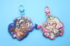 OFF THE HOOK HEART LINKING CHARMS (PAIR)