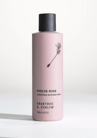 Crabtree & Evelyn Evelyn Rose Luscious Shower Milk Body Wash 8.4 oz New!!