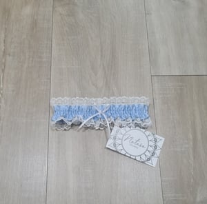 Image of Something Blue Garter. By NATASA. 