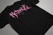Image of "Gothic Logo" Black T-Shirt