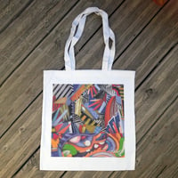 Image 2 of TOTEBAG Psico Pattern’1