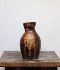 Image 1 of Vase en grès avec empreinte