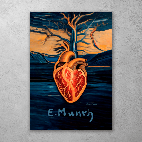 Image of Edvard Munch's heART