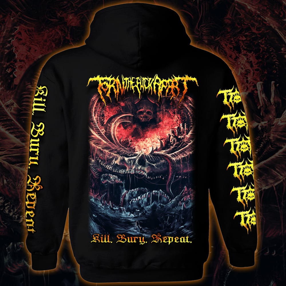 TTFA - "Kill, Bury, Repeat" Album Cover Zipper Hoodie (PRE-ORDER)