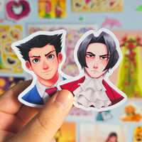 Image 1 of Ace Attorney Stickers