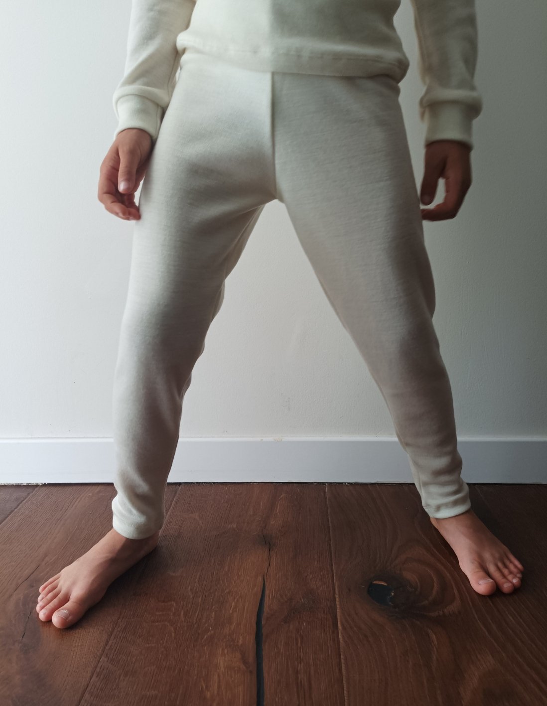 Image of LEGGINGS _ 100% MERINOS_ NATURALE