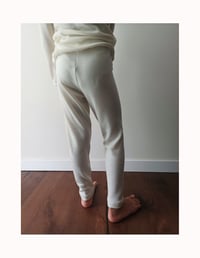 Image 5 of LEGGINGS _ 100% MERINOS_ NATURALE