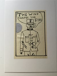 Image 1 of ORIGINAL - THE WIND SHAPES THE FIRE