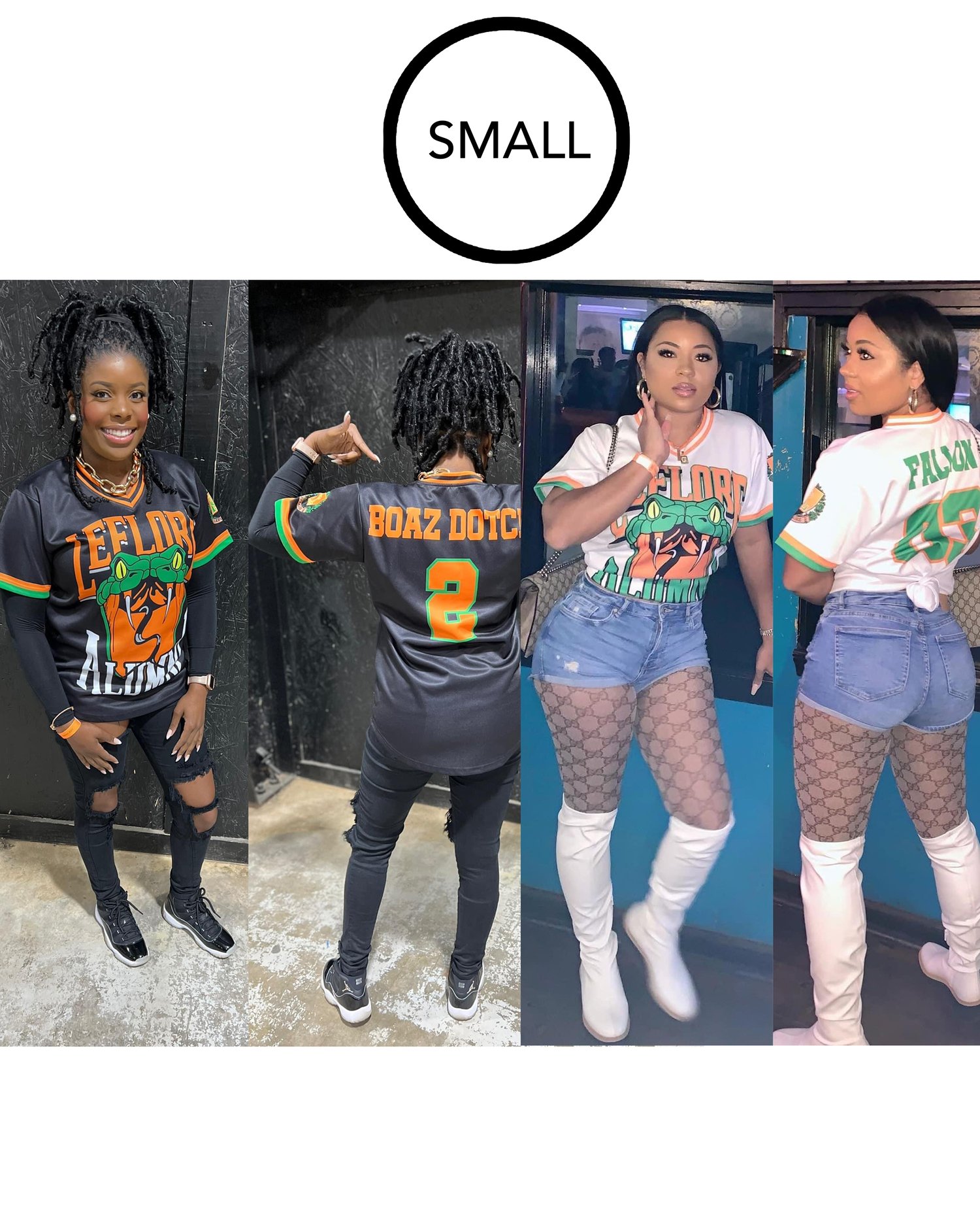 Image of Leflore Alumni Button Up Jersey in White