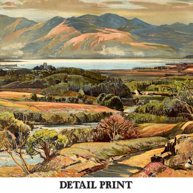 Western Highlands Railways |S. J. Lamorna Birch | Vintage Poster