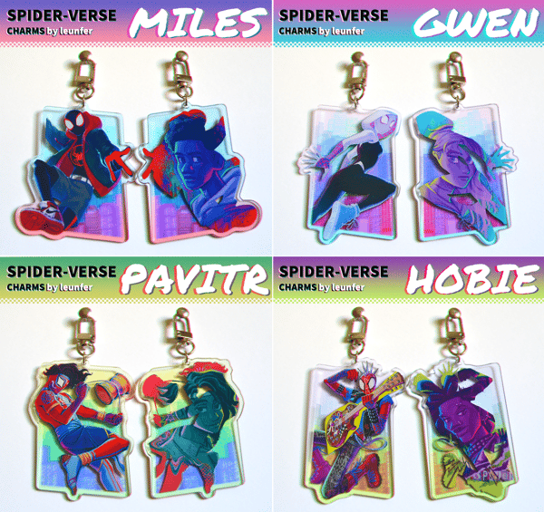 Image of [IN-STOCK] SPIDER-VERSE Charms
