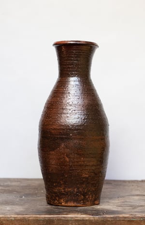 Image of Bouteille - vase nuances métalliques