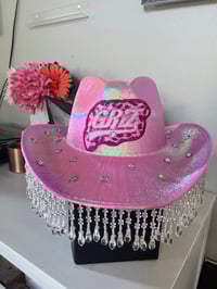 Image 1 of Griz Cheetah Girl Cowboy Hat