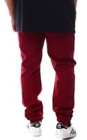 (B&T) Slash Pocket Jogger Pants (Burgundy)