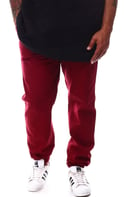 (B&T) Slash Pocket Jogger Pants (Burgundy)