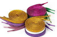 Image 2 of Mardi Gras Shoe Laces