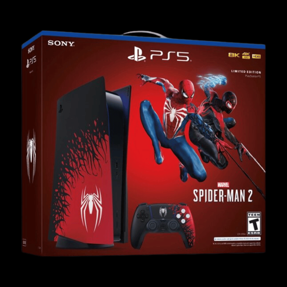  PLAYSTATION 5 CONSOLE – MARVEL'S SPIDER-MAN 2 LIMITED EDITION BUNDLE 