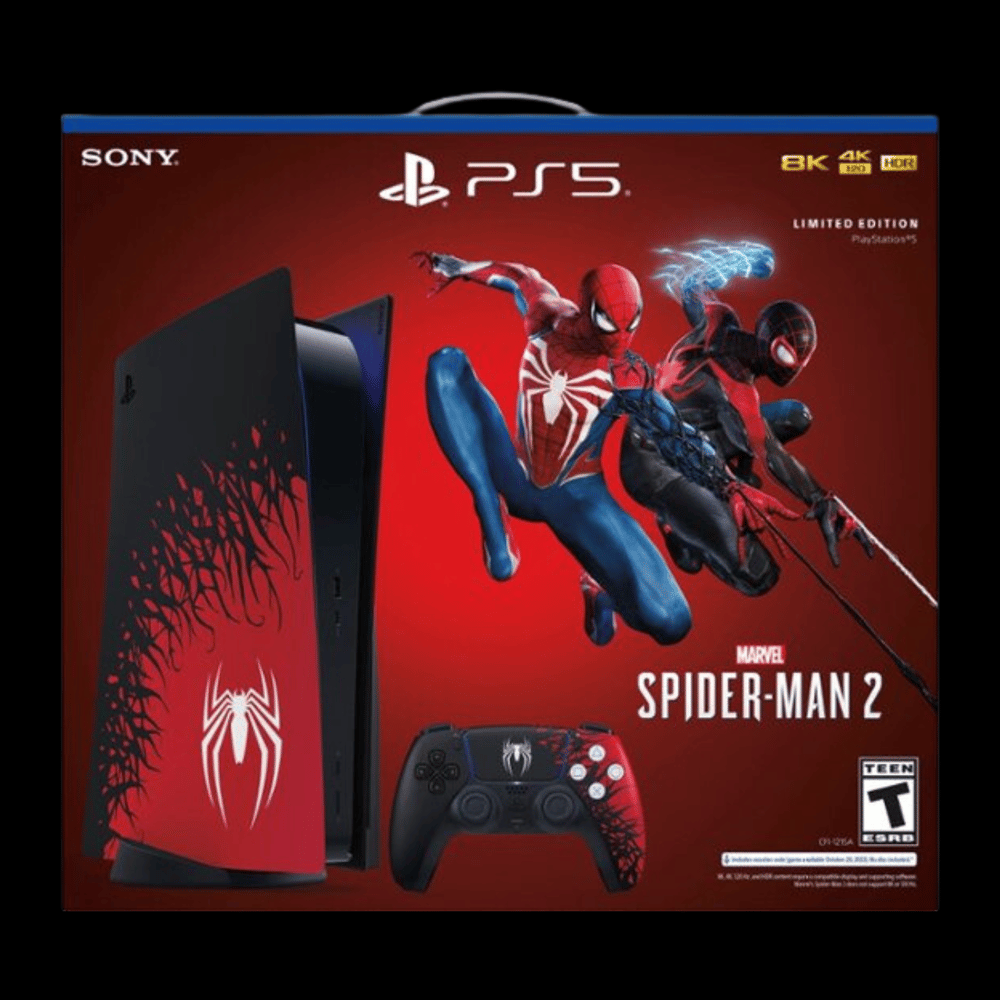  PLAYSTATION 5 CONSOLE – MARVEL'S SPIDER-MAN 2 LIMITED EDITION BUNDLE 