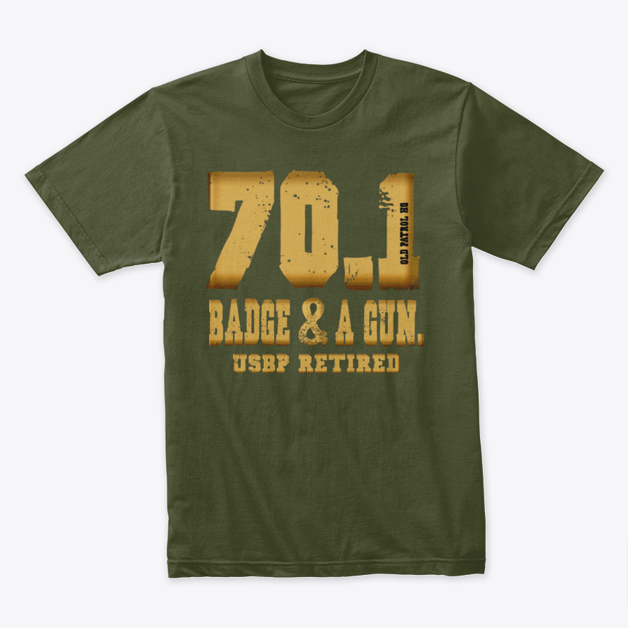 Image of 70.1 BADGE & A GUN TEE