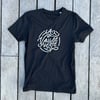 Tee-shirt homme noir "La Vallée Verte"