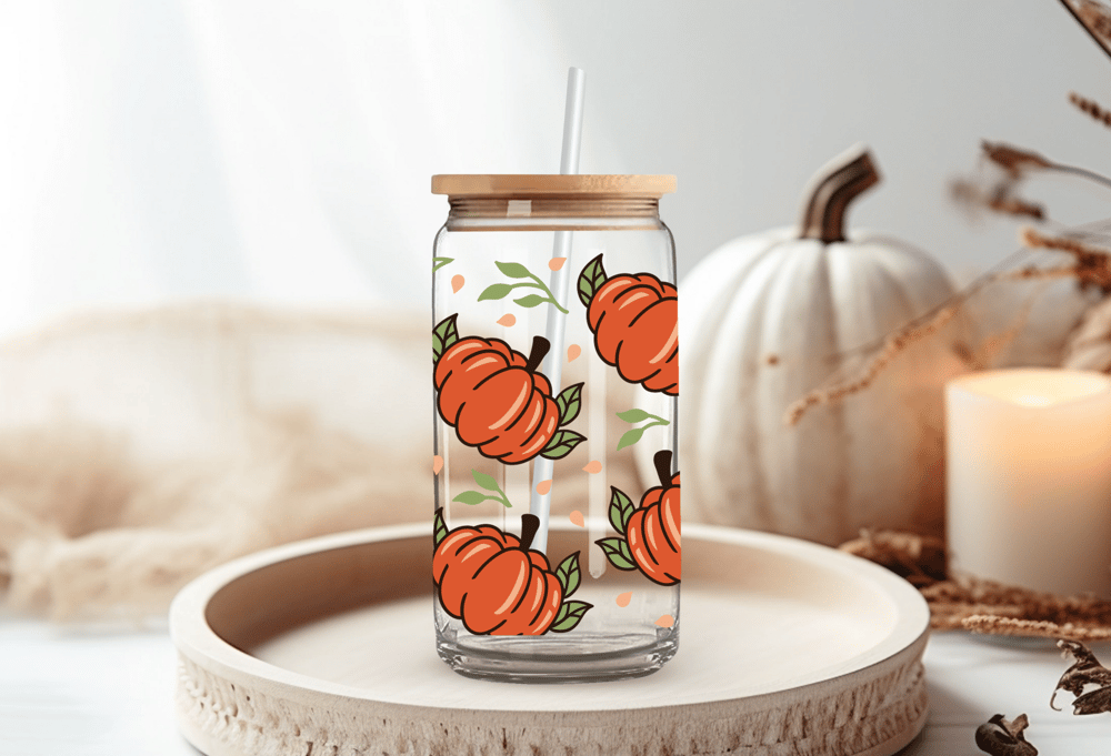 Image of Pumpkin Patch Libby Can Glass
