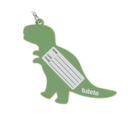 Image 2 of Llavero Silicona Personalizable Dinos World T-Rex de Tutete
